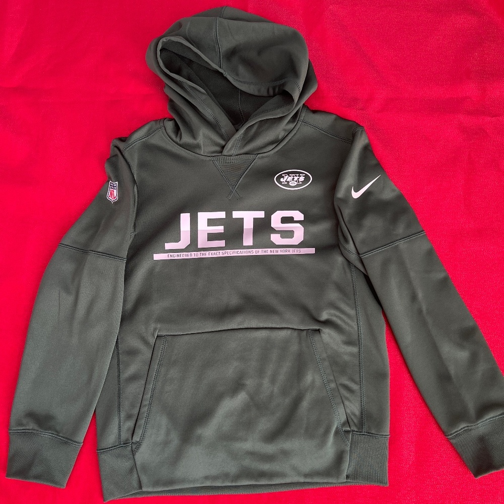 🌟🏈🏈NFL Nike Jets Performance Fleece Hoodie 🏈🏈